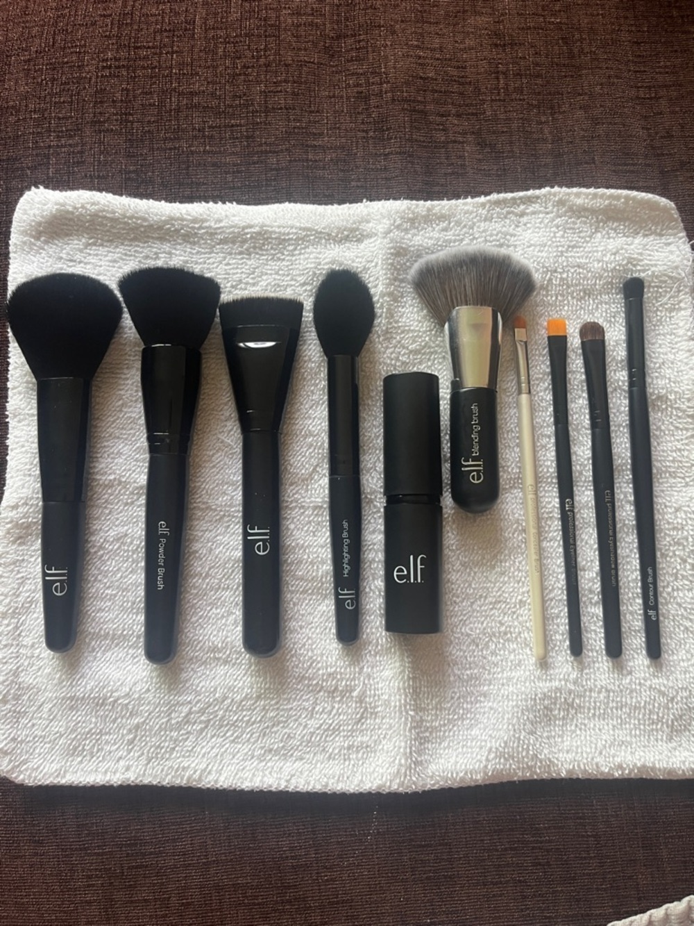 Elf Makeup Brushes set of 10 face and eye